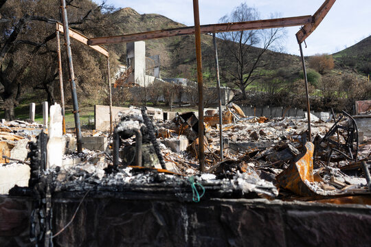 Los Angeles Wildfire Remains 2019