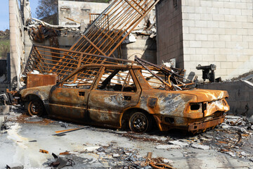 Los Angeles Wildfire Remains 2019