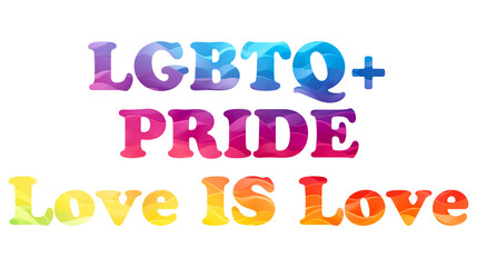 Transparent gay pride LGBTQ+ PRIDE background banner celebrating gay pride and LGBTQ+ diversity community concept