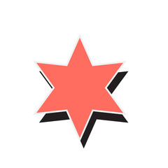 Bold Retro Shape Illustration