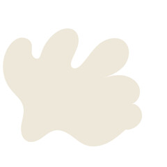 Obraz premium Pastel Blob Abstract Shapes Vectors 