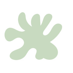 Obraz premium Pastel Blob Abstract Shapes Vectors 