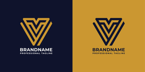 The V Owl logo is suitable for any business related to the Letters V and Owl