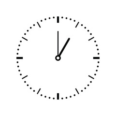 Time and Clock icon vector illustration design template.