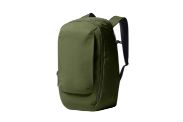 School backpack isolated with transparent background