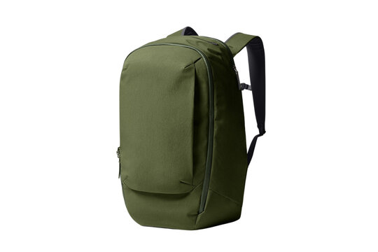 School backpack isolated with transparent background