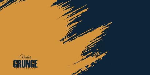 dark blue background with yellow grunge  vector file