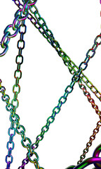 Chrome Chains with Holographic Gradient