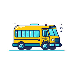 school bus, TShirt Design , graphic design, Generative Ai