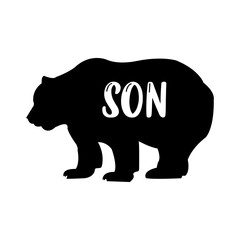 Bear Family, Bear Family Svg, Bear Svg, Family Svg,