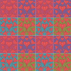 vector background illustration simple design love suitable for gift wrapping paper or something else
