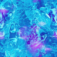 Fototapeta na wymiar Scientific water seamless pattern. Water surface. For banner, ook illustration. Created with generative AI tools