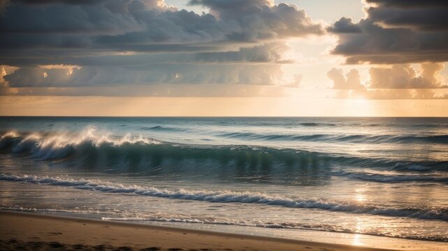 flourish on the beach as a sic . beautiful natural dress at the summer fourthly property. Creative resource, AI Generated