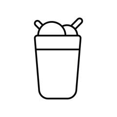 Juice icon, Vector Stock illustration.