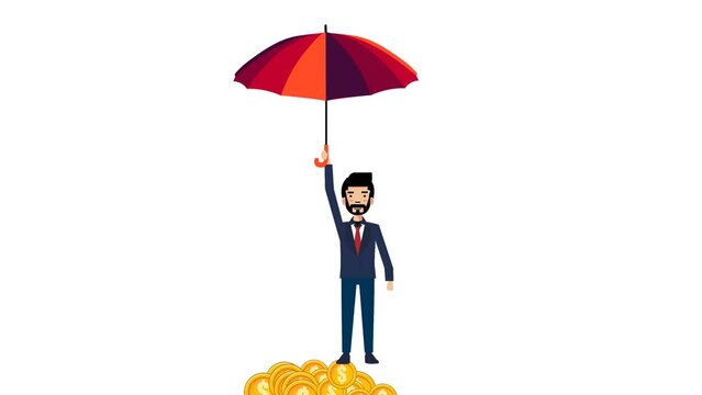 Sales business theme animation
