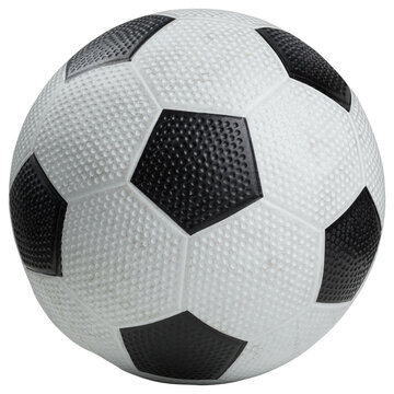 Digital png photo of football on transparent background