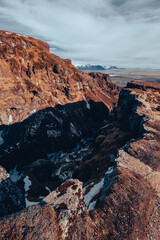 Múlagljúfur canyon in iceland