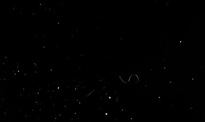 Retro grain and dust particle overlay