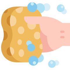 Sponge flat icon