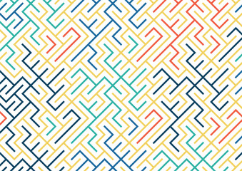 colorful lines seamless pattern background