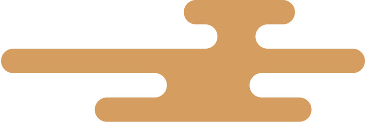 Abstract stylized Chinese cloud