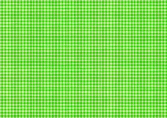 布テクスチャの細かいギンガムチェック　黄緑