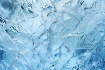 Obraz premium Abstract ice textures on car window in winter. Frosted Glass and Ice. A Textured Look. backgrounds and textures concept. AI Generative