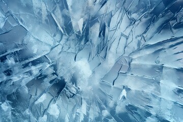 Abstract ice textures on car window in winter. Frosted Glass and Ice. A Textured Look. backgrounds and textures concept. AI Generative