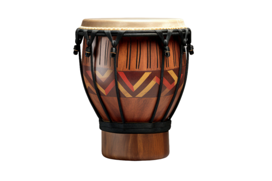 Bongo drum. isolated object, transparent background