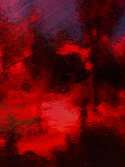 Obraz premium red glass. abstract blurred background.