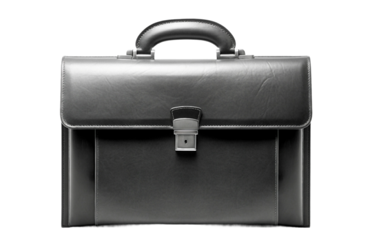 Briefcase. isolated object, transparent background