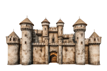 Castle. transparent background