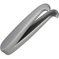 Tweezers 3D Icon