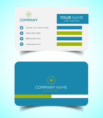 Creative and modern corporate business card template
