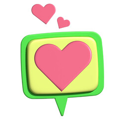 heart icon 3D