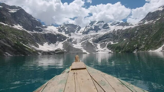 View of Katora Lake Jahaz Banda Kumrat Valley Upper Dir Pakistan. Pakistan Lake Katora scenic landscape nature background view enjoying vacation travel adventure