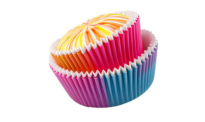 stack of cupcake HD 8K wallpaper Stock Photographic Image