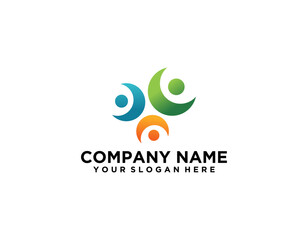 People Care Logo Template