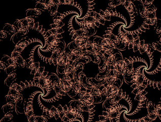 Imaginatory fractal abstract background Image