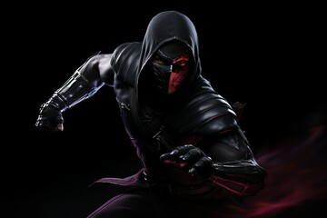 Ninja warrior. Generate Ai