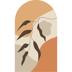 Aesthetic Boho Abstract