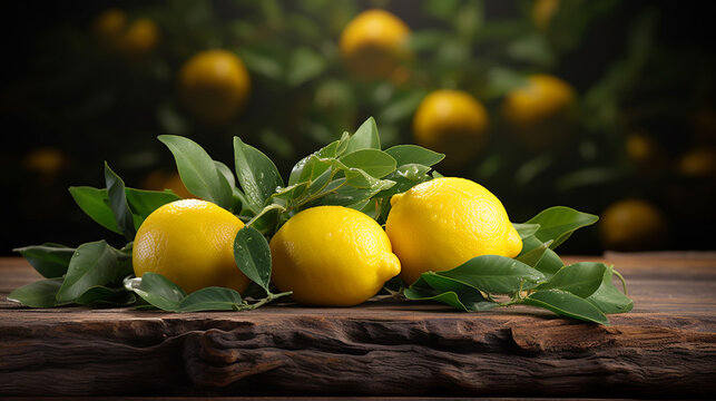 lemons and limes HD 8K wallpaper Stock Photographic Image