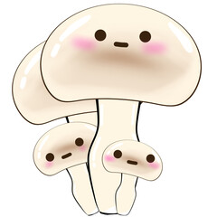 Mashroom emotional cute 