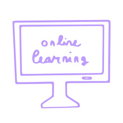 monitor online learning text