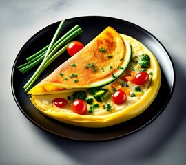 slice of pizza with vegetables