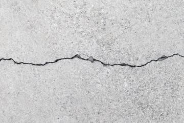 Obraz premium Cracked cement wall texture for background.