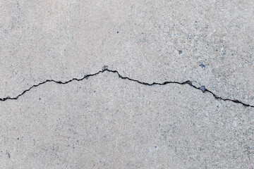 Obraz premium Cracked cement wall texture for background.