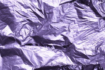 crumpled paper foil texture