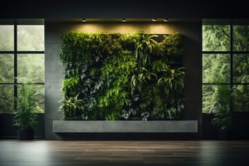Living Wall - Interior Design and Air Purification