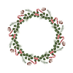 flower christmas frame .